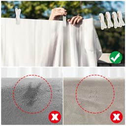 Set van 9 Grote Strandhanddoekclips – PP & Siliconen, Roestvrije Sterke Veren, Windbestendig, Brede Opening 4,5 cm – Voor Handdoeken, Dekens & Kleding — thumbnail 2