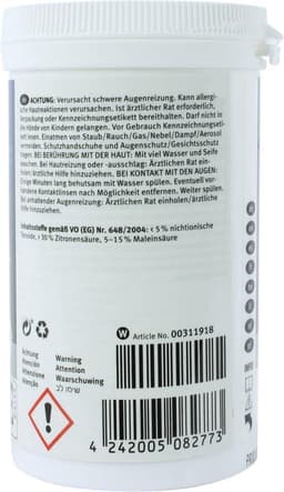 Bosch / Siemens Wasmachine - Vaatwasser ontkalker - 250 gram‎‎ — thumbnail 3