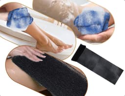 2 Stuks Mesh Lichaamswas Net voor Rug en Bad, Lange Nylon Washandschoenen voor Mannen en Vrouwen, Perfect voor Douche en Verzorging — thumbnail 3