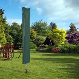 Droogmolenhoes - Beschermhoes Droogmolen - Droogmolen Beschermen - Weerbestendig Materiaal - 26-50m - Grijs — thumbnail 2