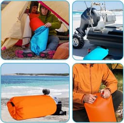 3Stuks Waterdichte Opbergzakken, Waterdichte Dry Bag, Waterdichte Tas, geschikt voor kamperen, vissen, kajakken, raften, varen en andere buitensporten — thumbnail 2