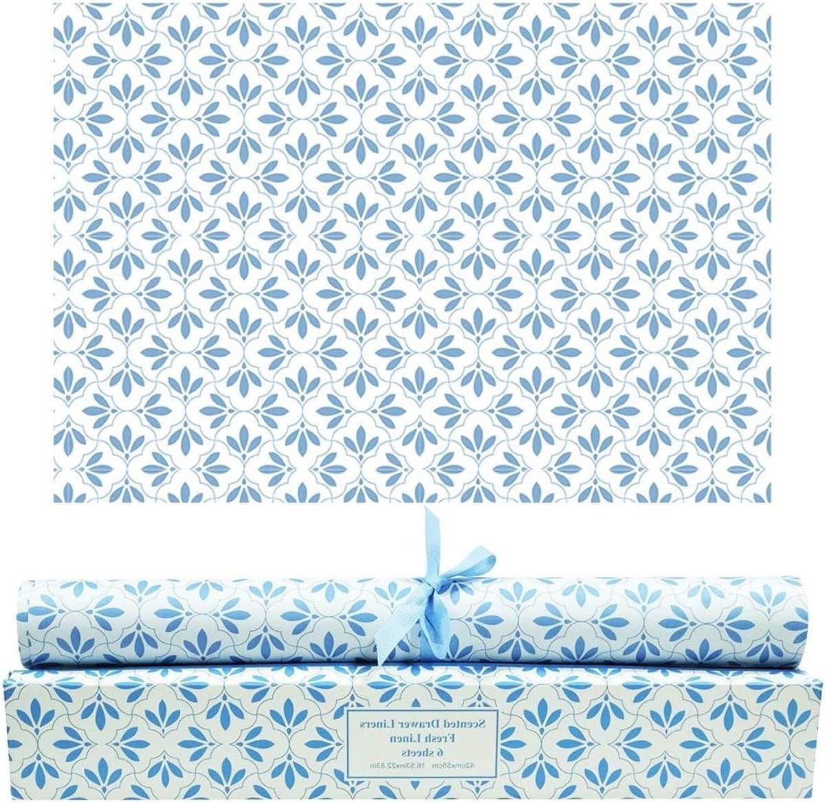 Geurende Lade Liners - Lade Geurvellen - Kledingkast Organiseren - Met Katoen & Linnen - 36.5 x 50 cm - Blauw — afbeelding 1