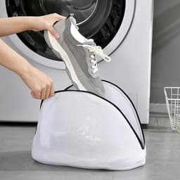 SnelShoppen - 2-in-1 Waszak voor Schoenen, Beschermt en Verhindert Beschadiging, Mesh, Herbruikbaar, 42x24x24 cm, Ideaal voor Wasmachine — thumbnail 2