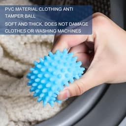 SnelShoppen - 3 stuks wol drogerballen voor wasdroger, ideaal voor donsjacks, vermindert droogtijd, rimpels en statische oplading voor frisse geur — thumbnail 4