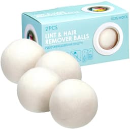 Ultra Clean Wasdrogerballen - 6x - 100% wol - Herbruikbaar - Drogerballen - 7 cm - was drogen — thumbnail 1