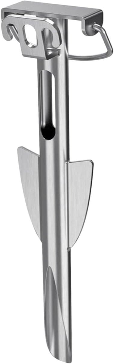 Zandanker Boot - Watersport Anker - Watersport Stabiliseren - Roestvrij Staal - 44 cm - Zilver — afbeelding 1
