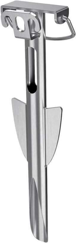 Zandanker Boot - Watersport Anker - Watersport Stabiliseren - Roestvrij Staal - 44 cm - Zilver — thumbnail 1