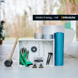 Grondanker - Zwart - 14,5 cm lang - Kunststof met 6 Weerhaken - Voor Tenten, Dekzeilen en Tuinvlies — thumbnail 2