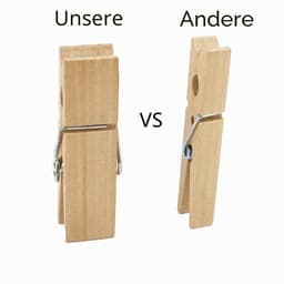 Wasknijpers, 7,2 cm lang, 1,8 cm breed, stevige en zware wasknijpers — thumbnail 3