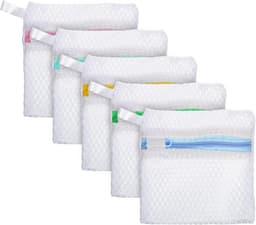Set van 5 Waszakken, Ideaal voor Wasmiddel Pods, Geurkorrels en Bescherming van Kleding in de Wasmachine, Perfect voor Delicate Stoffen — thumbnail 1