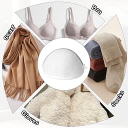 Waszak Bh - 4-delige set voor beha's, kant, kousen en panty's; beschermt in de wasmachine, herbruikbaar, ruimtebesparend — thumbnail 4