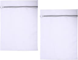 Set van 2 Waszakken voor Kleding, Geschikt voor Shirts, Sweaters en Beddengoed, 60 x 80 cm, Herbruikbare Wasnetten met Rits voor de Wasmachine — thumbnail 1