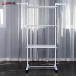 HG8034-WHT Multifunctioneel droogrek, 20 m, wit, Wit, Eén maat — thumbnail 4