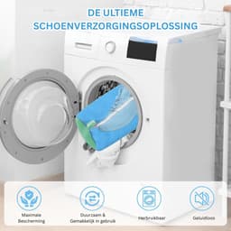 ApexArte® Herbruikbare Waszak voor Schoenen - Wasnet voor Wasmachine - Sneakers Wassen — thumbnail 4