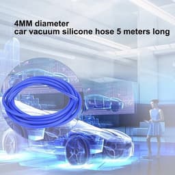 Vacuümslang 4 mm - Siliconen Vacuümbuis - Slijtvast - Waterdicht - Koudebestendig - Universele Vervanging - Siliconenbuis — thumbnail 3