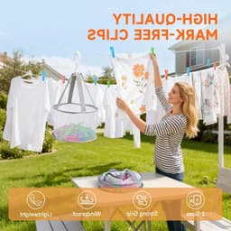 56 Stuks Kledingknijpers - Grote Kledingknijpers zonder Print, Handige Towel Clips voor Ligbedden en Wasgoed — thumbnail 2