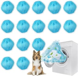 15 Stuks Herbruikbare Haarvangers voor Wasmachine - Verwijdert Dierenharen, Lint en Pluisjes Efficiënt — thumbnail 1