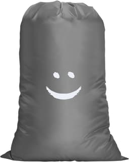 SnelShoppen - Grote Waterdichte Waszak voor Reizen, 61x91cm, Ruimtebesparende Opbergtas voor Vuile Kleding - Grijs, Ideaal voor Camping, Feest en Thui — thumbnail 1