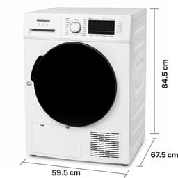 Heinner HHPD-M10G5PBKD++ Warmtepompdroger - 10 kg - 16 Programma’s - Anti-kreuk - LED-display - 5 Jaar Garantie — thumbnail 3