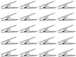 Dailygoods- Wasknijpers 20 Stuks - Roestvrij Staal - Kleding Clips - Sterke Klemkracht - Handzaam Ontwerp - Voor Ondergoed en Wasgoed - Kledingclips — thumbnail 2