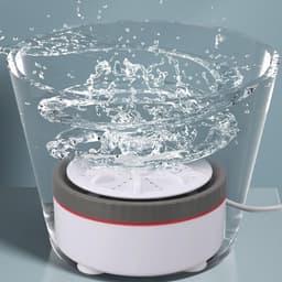 Dailygoods - Draagbare wasmachine - Mini-wasmachine voor reizen - Compact en efficiënt - Grijs - Multifunctionele vaatwasser - Ideaal voor camping en... — thumbnail 4