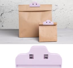Voedselsluitclip - Zakafsluiter - Vers Houden - Sterke Klemkracht - 98 cm - Roze — thumbnail 3