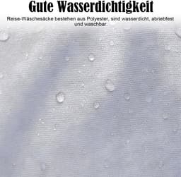 Dailygoods- Waszak Waterdicht - Waszak met Ritssluiting - Handzaam - Voor Vuile Kleding - Voor Fitness/Camping - Hoog Draagvermogen 6 kg - Wasmand — thumbnail 3