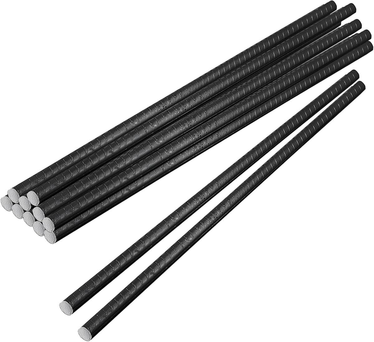 Grondwapening Staven - Steunpalen Beton - Stevig Verankeren - Zware Stalen Constructie - 12 Stuks 40cm - Zwart — afbeelding 1