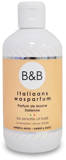 SnelShoppen - B&B Italiaans Wasparfum Amber & Musk 250ml - Luxe Geurversterker voor Was, Langdurige Warme Ambra Musk Geur, Ideaal voor Textiel, Tot 25 — thumbnail 1