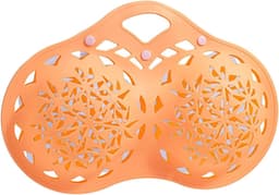 Bh Waszak - Ondergoed Organizer - Ondergoed Beschermen - Siliconen Gaas - 375 x 245 x 6 cm - Oranje — thumbnail 1