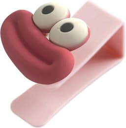 Vuilniszak Cinch - Prullenbak Clip - Afval Beheren - Eenvoudige Bevestiging - 15 cm - Roze — thumbnail 1