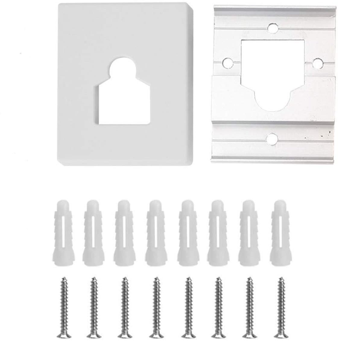 Solidchoice - Intrekbare Waslijn Wandmontage 4.2m Roestvrij Staal — afbeelding 1