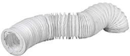 Flexibele PVC Ventilatieslang Ø 150mm - 1 meter - Afvoerslang voor Droger, Airconditioning, Afzuigkap - Versterkt met Staaldraad — thumbnail 1