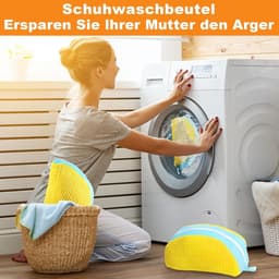 Schoenwaszakken voor de Wasmachine, Set van 2, Bescherming voor Sportschoenen en Leren Schoenen — thumbnail 5