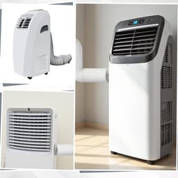 1-pack - Aansluiting voor draagbare airconditionerslang - Aansluiting voor draagbare airconditioner - Adapter voor afvoerslang van airconditioner - Geschikt voor afvoerslangen tot 15,5 cm - 15,5*4,5 cm - Grijs — thumbnail 3