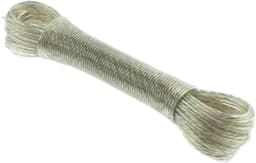 Waslijn van 20 meter – flexibel en sterk met stalen kern – duurzaam – geschikt voor tuin, buiten, camping, reizen en balkon — thumbnail 1