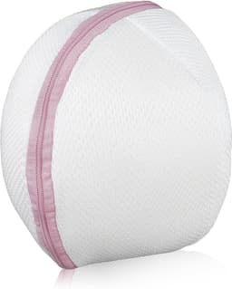 SnelShoppen - Ondergoedwaszak voor bh's - Waszak en sokkenzak, 1 stuk, roze, duurzame polyester, 22 x 19 cm, ideaal voor het wassen en opbergen van li — thumbnail 1