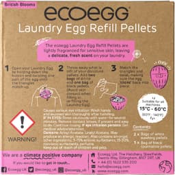 Ecoegg Navulling - 50 wasbeurten – Britse Bloei - Was Ei - Wasmiddel - Hervulbaar - Duurzaam - Hypoallergeen - Geschikt voor baby's en mensen — thumbnail 3