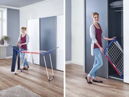 Leifheit droogrek Pegasus 150 solid slim - 15 m drooglengte — thumbnail 4