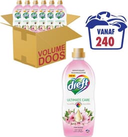 Dreft Wasverzachter - Pink Bloom - 6 x 40 wasbeurten — thumbnail 5