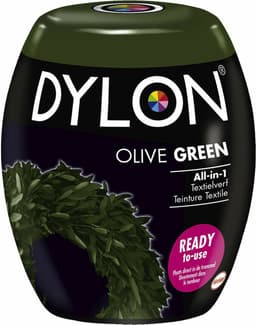 DYLON Wasmachine Textielverf Pods - Olive Green - 350g — thumbnail 1