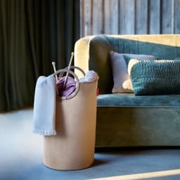 Reisenthel Loophome M Opbergmand - Wasmand - 30 L - Frame Twist Coffee Beige — thumbnail 3
