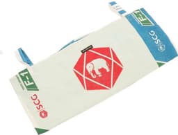 MoreThanHip - Waszak van gerecyclede cementzakken - Kamali olifant - Ø38 x 48 cm — thumbnail 3