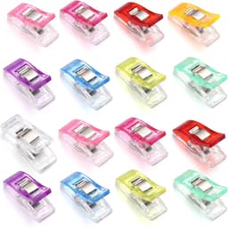 WiseGoods Premium Wonder Clips - Magic Clip - Hobby Accessoires - Naaien - DIY - Klem - Klemmen - Knijper - Hobby Tools - 40stk — thumbnail 1