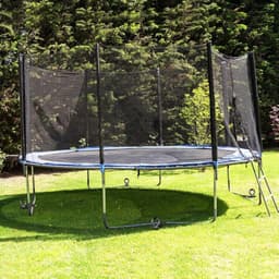 Set van 4 Heavy Duty Grondankers voor Trampoline - Gemakkelijk In te Draaien - Bestand tegen Hoge Wind - Met Riem — thumbnail 3