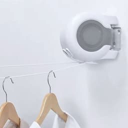 Proud Essentials Waslijn Uittrekbaar - Uittrekbare Waslijn - Waslijndraad voor Binnen & Buiten - 26 meter - Drooglijn - Alternatief Wasrek — thumbnail 3