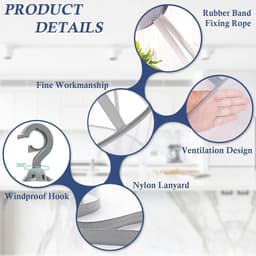 Opvouwbare kruidendroger - droognet voor kruiden en groenten - dubbellaags — thumbnail 3