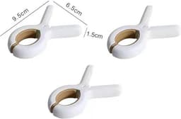 Goodivery ® 6 stuks strandhanddoekclips, grote strandhanddoekklemmen, zwaar, wordt gebruikt voor dikke kleding en voor het wassen van strandhanddoeken, tapijten enz. — thumbnail 5