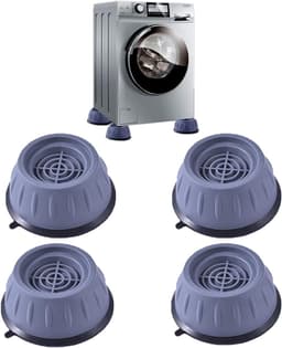 Anti-trilling Wasmachinevoeten - Set van 4 stuks voor stabiliteit en bescherming van de vloer — thumbnail 1