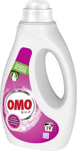 OMO Vloeibaar Wasmiddel - Kleur 19 Wasbeurten - 950 ml — thumbnail 1